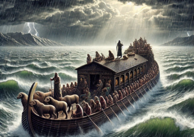 The Great Flood from Mesopotamian mythology (1)