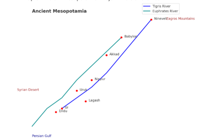 Ancient Mesopotamia map